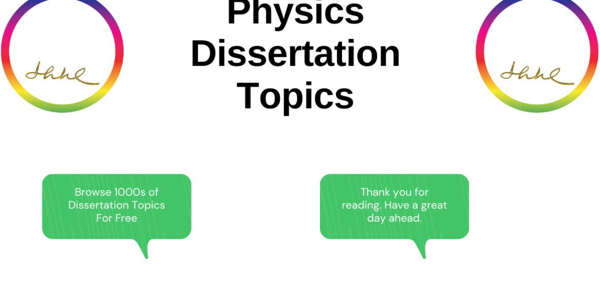 Physics Dissertation